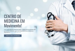 Novo Centro Médico - Modelo HTML5 De Funcionalidade