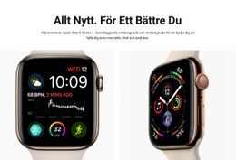 Responsiv Webbmall För De Viktigaste Fitnessfunktionerna