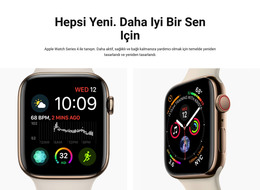 Temel Fitness Özellikleri Için HTML Sayfa Tasarımı