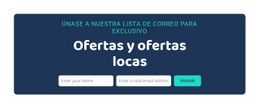 Ofertas Y Ofertas Locas - Diseño De Sitio Web Adaptable