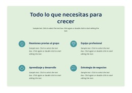 Todo Lo Que Necesitas Para Crecer Plantilla CSS Básica