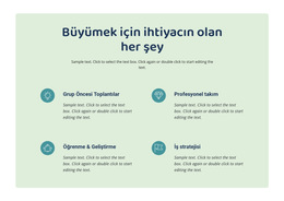 Büyümek Için Ihtiyacın Olan Her Şey Için Özelleştirilebilir Profesyonel Araçlar