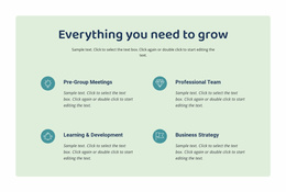 Everything You Need To Grow