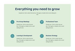 Everything You Need To Grow {0] - Web Page Editor