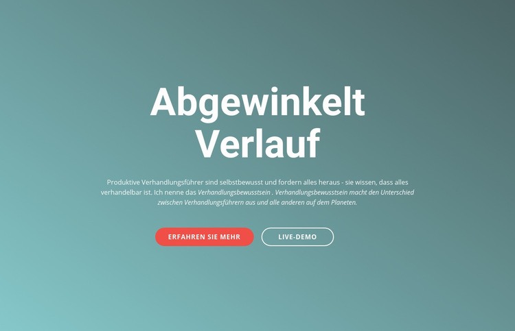 Gradientenwinkel HTML Website Builder