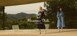 Colección Massimo Dutti - HTML Website Creator