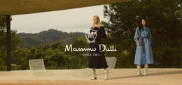 Colección Massimo Dutti - Sitio Web Gratuito De Una Página
