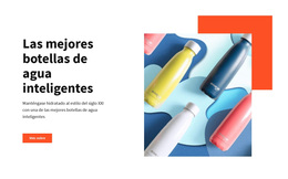 Tema De WordPress Multipropósito Para Botellas De Agua Inteligentes