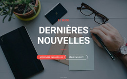 Planning D'Affaires - Page De Destination