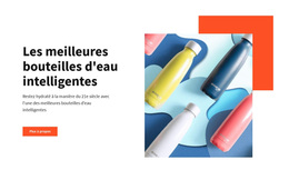 Thème WordPress Polyvalent Pour Bouteilles D'Eau Intelligentes