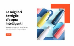 Bottiglie D'Acqua Intelligenti - Miglior Design Del Sito Web