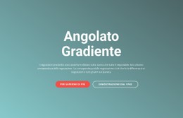 Angolo Gradiente Modello CSS Gratuito