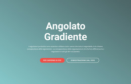 Angolo Gradiente - Modello Di Pagina HTML
