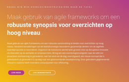 Tekstkaders - HTML-Websjabloon
