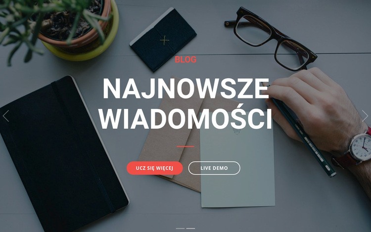 planowanie biznesu Makieta strony internetowej