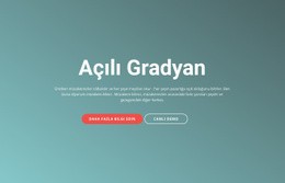 Gradyan Açısı - Online HTML Page Builder