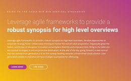 Text Frameworks - Beautiful Website Design