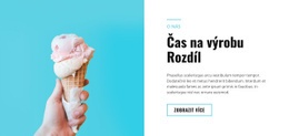 Jídlo V Restauraci – Responzivní Design Webových Stránek