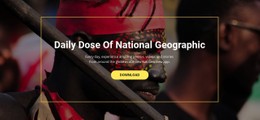 National Geographic HTML CSS Website Template