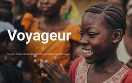 Voyager Pour Nous - Meilleure Conception De Modèle De Site Web