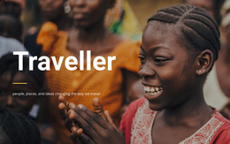 Travel For Us - Best Website Template Design