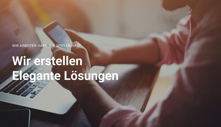 Erstellen Sie Ihr Unternehmen HTML Website Builder