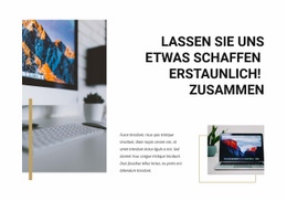 Lassen Sie Uns Erstaunlich Schaffen - Mehrzweck-Webdesign