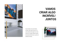 Vamos Criar Incrível - Web Design Multifuncional