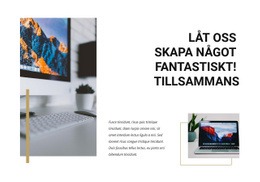 Låt Oss Skapa Fantastiska - Mallar Webbplatsdesign