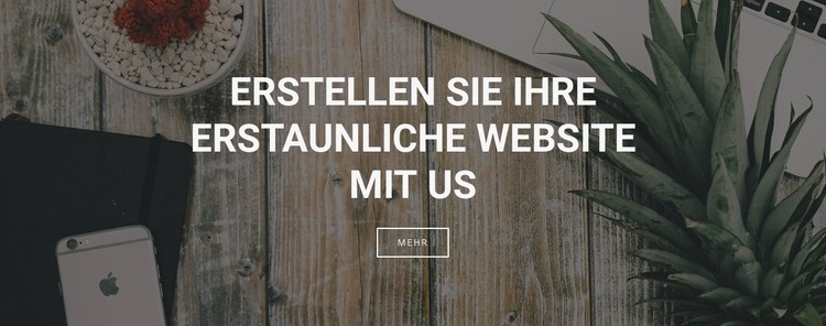 Wir erstellen Websites für Ihr Unternehmen CSS-Vorlage