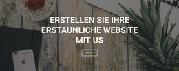 Wir Erstellen Websites Für Ihr Unternehmen - HTML-Webseitenvorlage