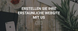Wir Erstellen Websites Für Ihr Unternehmen - HTML5-Zielseite
