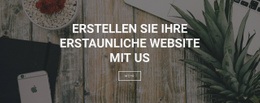 Wir Erstellen Websites Für Ihr Unternehmen - Schönes Website-Design