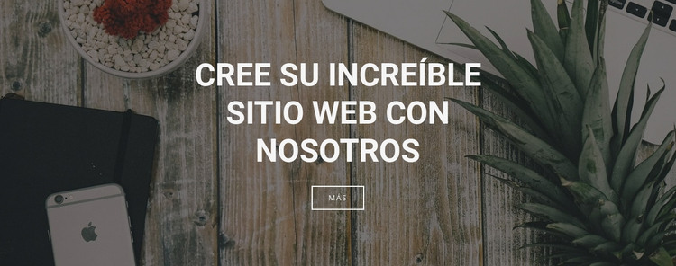 Creamos sitios web para tu negocio Plantilla HTML