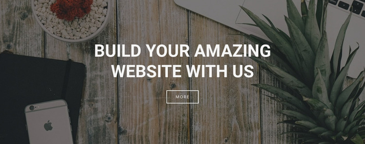 We build websites for your business Html Website Builder