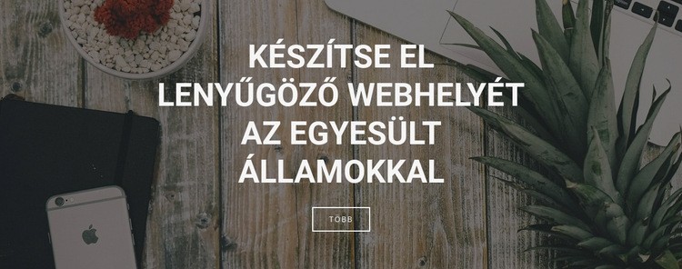 Webhelyeket készítünk az Ön vállalkozása számára WordPress Téma