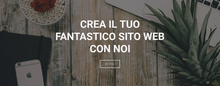 Realizziamo siti web per la tua azienda Costruttore di siti web HTML