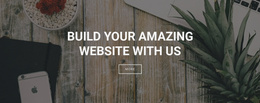 We Build Websites For Your Business - HTML Web Page Template