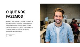 Nós Definimos Uma Ambição Ousada - Design De Site Profissional