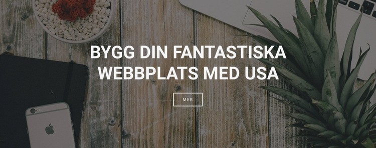 Vi bygger webbplatser för ditt företag WordPress -tema