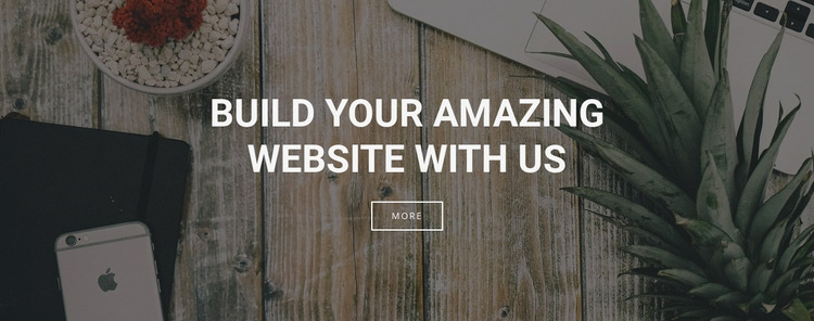 We build websites for your business Website Mockup