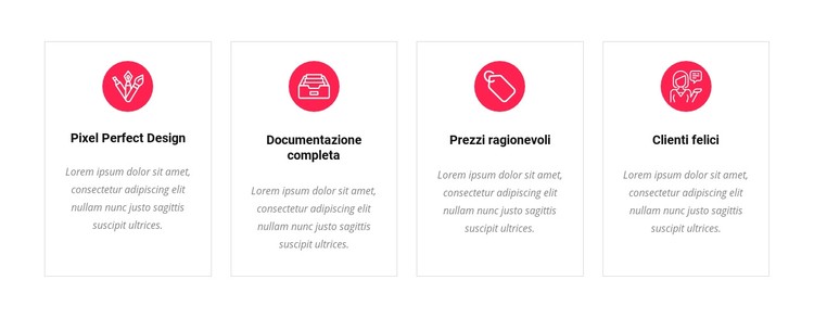 Progettiamo prodotti, servizi, sistemi Modello CSS