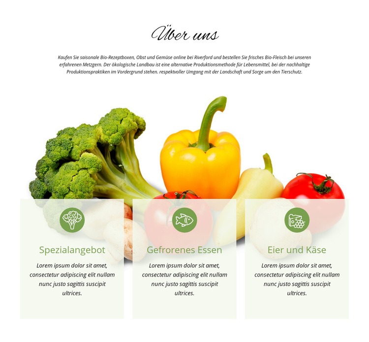 Landwirtschaft Landwirtschaft Website design