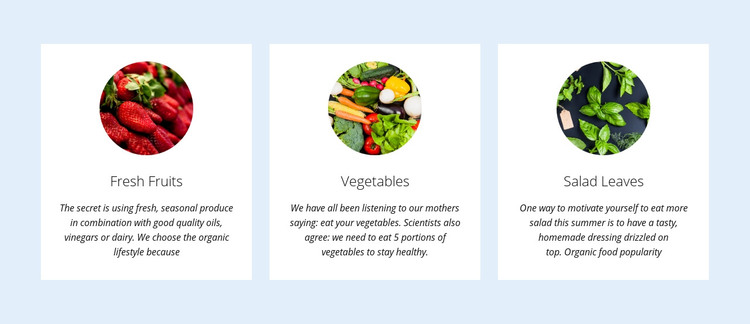 New farming products Homepage Design