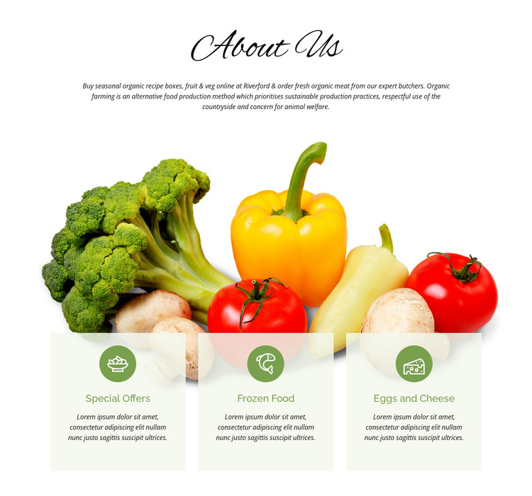 Agriculture farming HTML Template