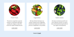 New Farming Products - Premium Elements Template