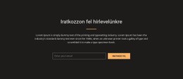 Reszponzív Websablon A Következőhöz: Iratkozzon Fel Most És 20% Kedvezményt Kap