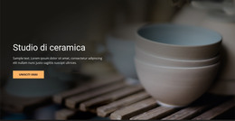 Download Gratuito Per Studio Di Ceramica Artistica Modello Html