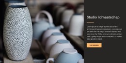 Studio Lidmaatschap HTML CSS-Websitesjabloon