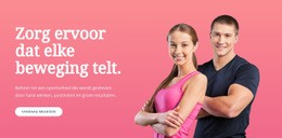 Gratis CSS Voor Evolutie Gezondheid En Fitness